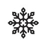 Illustration d'un flocon de neige