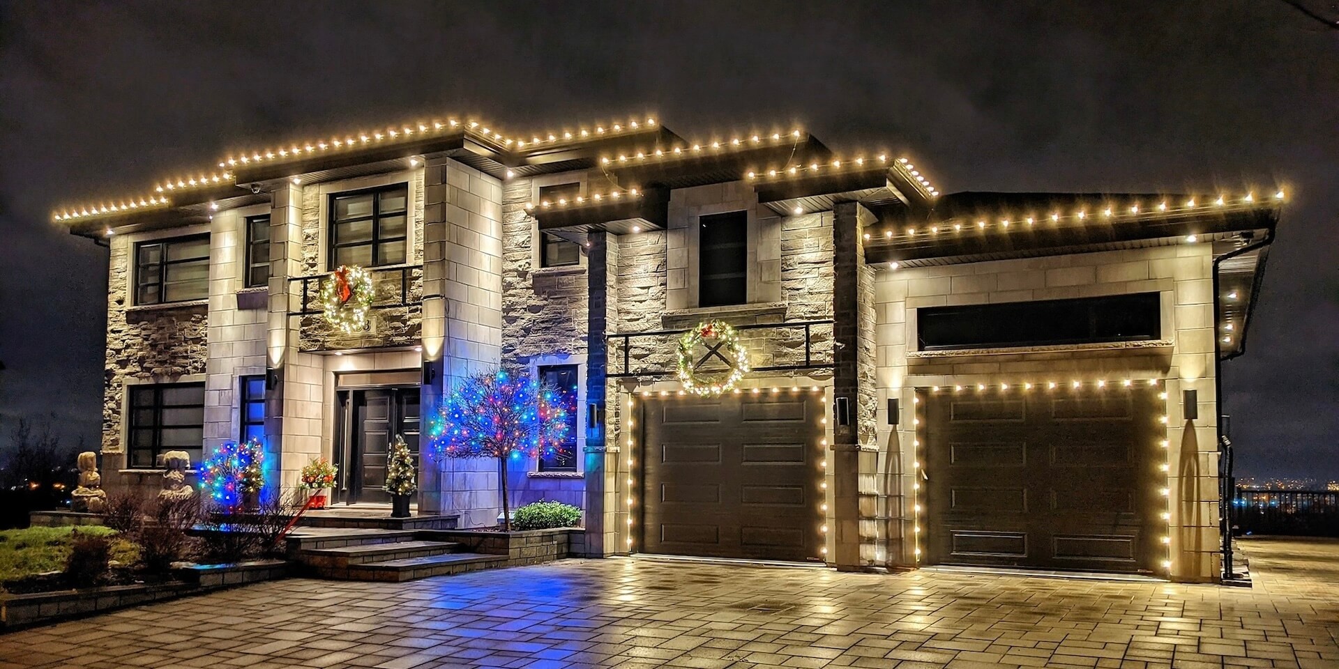 Lumières de Noël